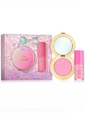 Too Faced Dream A Little Dream limited edition blush and lip gloss set